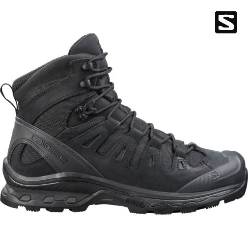 Black Salomon Quest 4d Forces 2 EN Men's Tactical Boots | PH 80643M